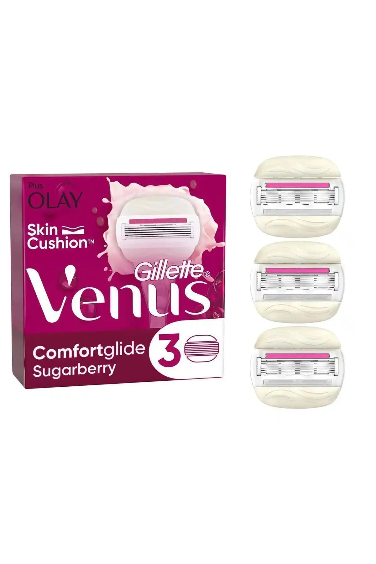 Gillette Venus Comfort Glide Sugarberry: Kadınlar İçin Konforlu ve Etkili Tıraş Deneyimi