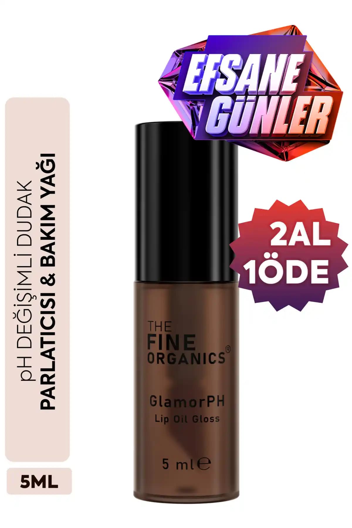 GlamorPH pH Değişimli Dudak Parlatıcı ve Bakım Yağı Doğal Renk ve Nem Sağlar