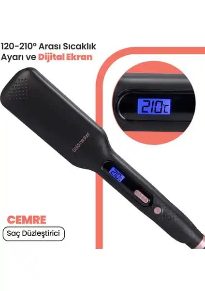 Goldmaster Cemre GM-7187 Saç Düzleştirici ile Güvenli ve Hızlı Saç Şekillendirme