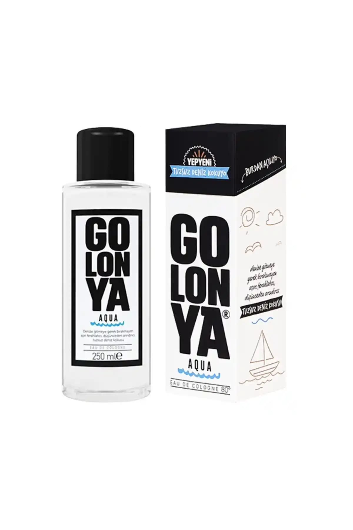 Golonya Tuzsuz Deniz Kokulu Kolonya Doğal ve Ferahlatıcı Özellikleriyle Öne Çıkar