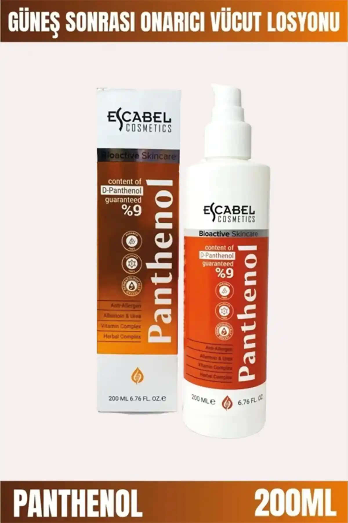 Güneş Sonrası Onarıcı ve Nemlendirici Panthenol Losyonu ile Cilt Bakımı