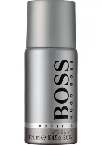 Hugo Boss Bottled Deo Spray 150 ml Erkekler İçin Ferahlatıcı ve Kalıcı Koku Sağlayan Deodorant