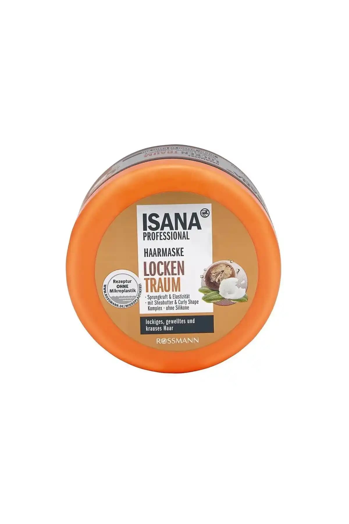 ISANA Professional Bukle Saç Maskesi 250 Ml: Nemlendirme ve Canlandırıcı Bakım Ürünü
