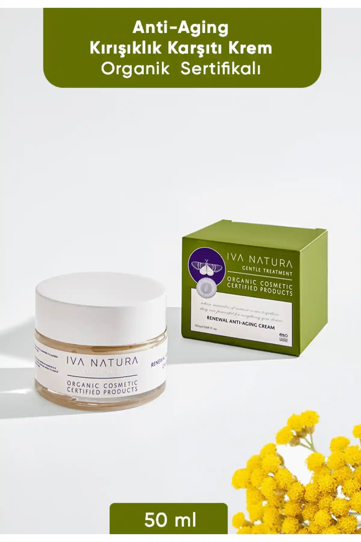 Iva Natura Doğal ve Organik Anti-Aging Krem: Kırışıklık ve Yaşlanma Karşıtı Çözüm