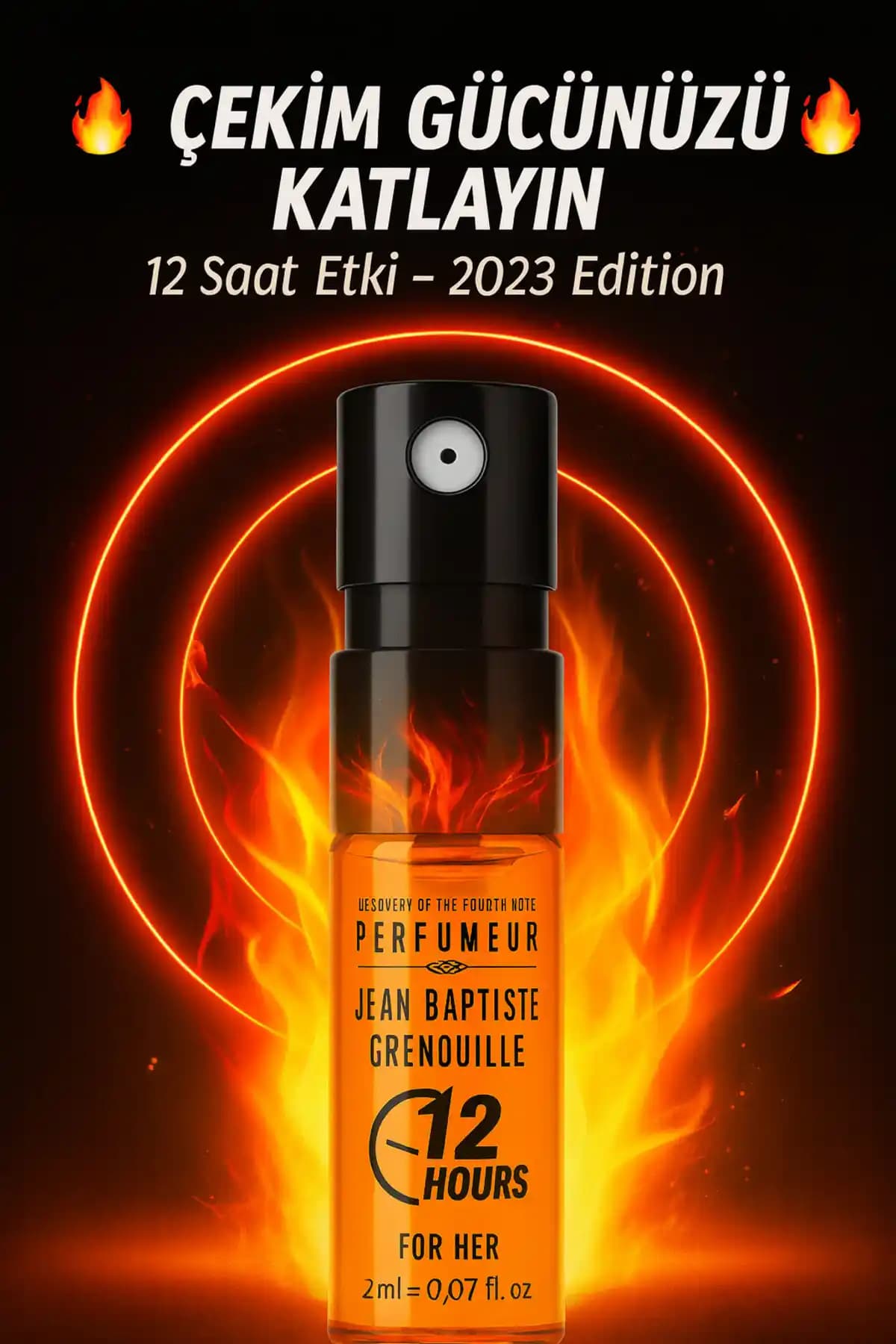 Jean Baptiste Grenouille JBG 2ml Feromon Parfüm Kadınlar İçin 2023 Özel Formül ve Çekicilik Artırıcı Özellikler