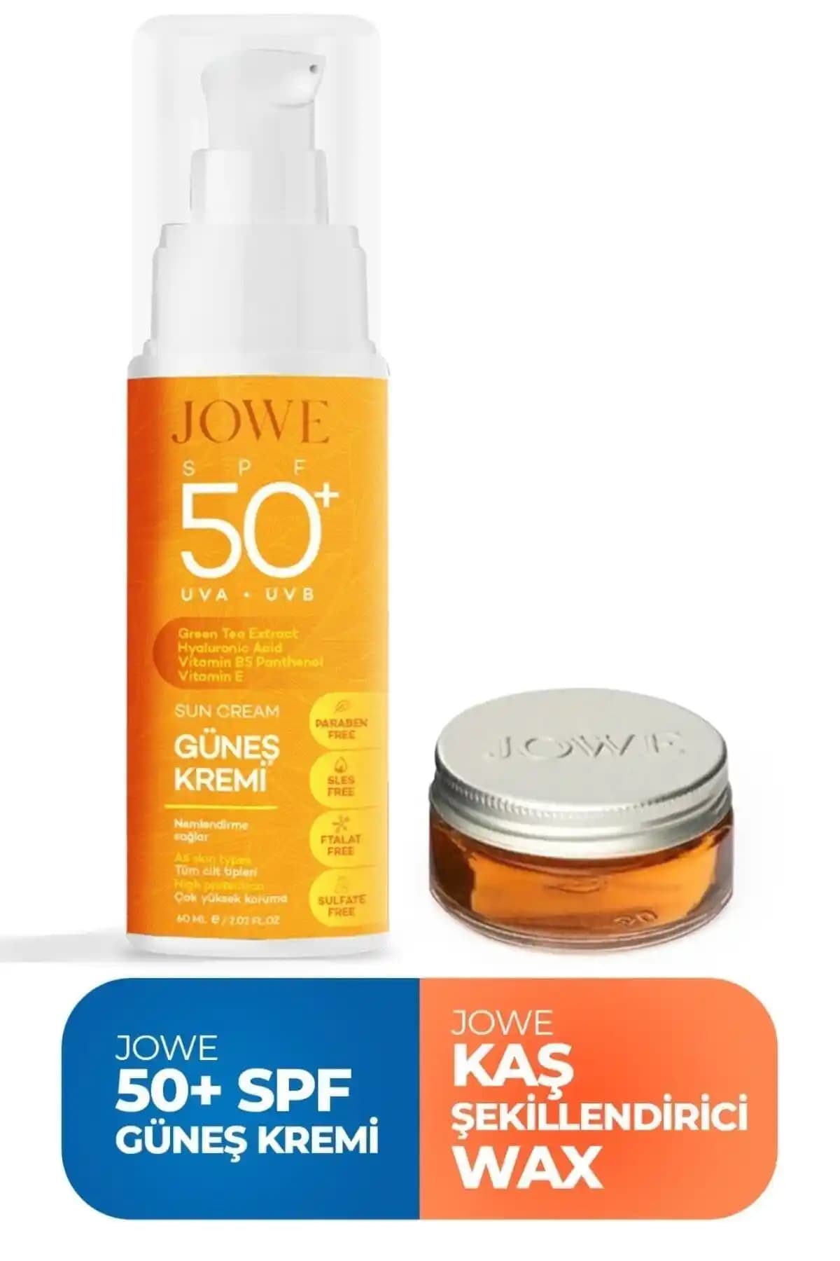 JOWE Güneş Kremi ve Kaş Waxı: Yüksek Koruma ve Estetik Çözüm Sunan Ürünler