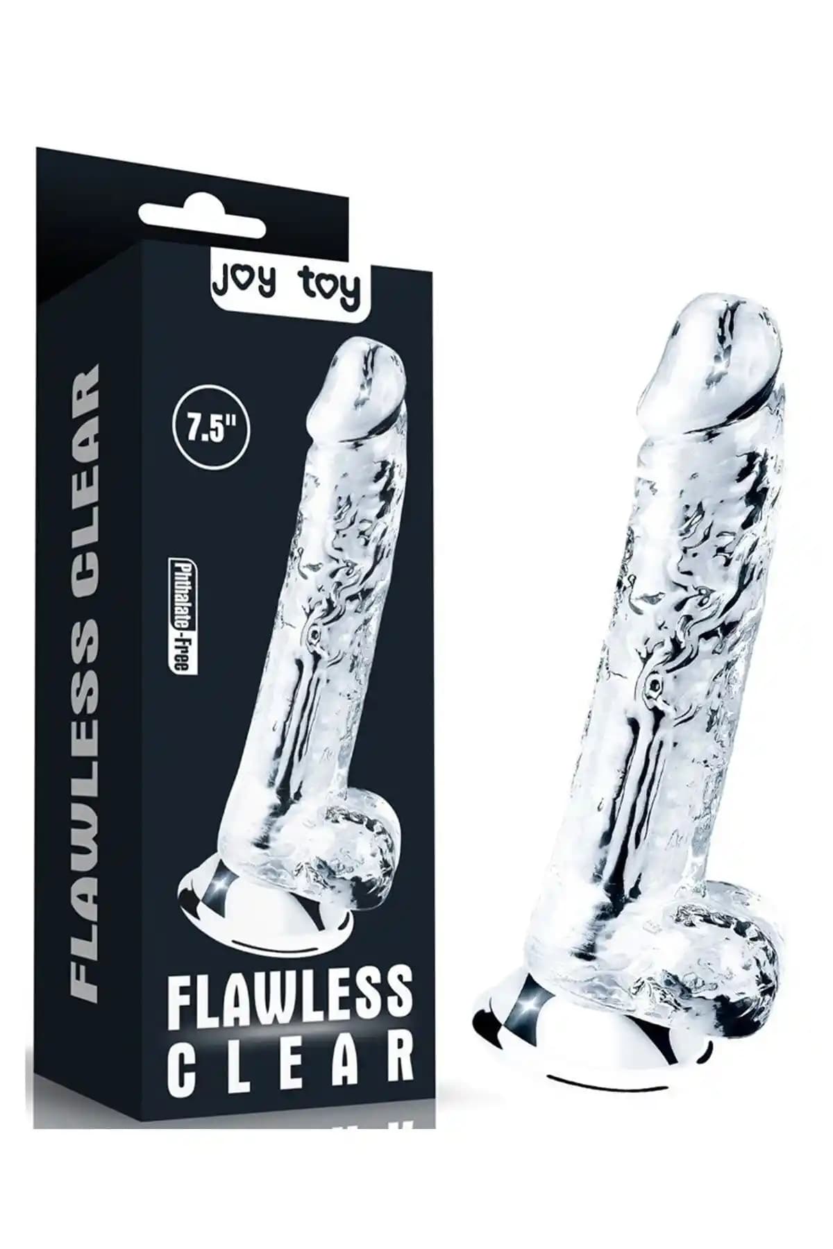 Joytoy Ten Dokusunda Şeffaf Jel Dildo Güvenli ve Gerçekçi Deneyim Sunan Ürün