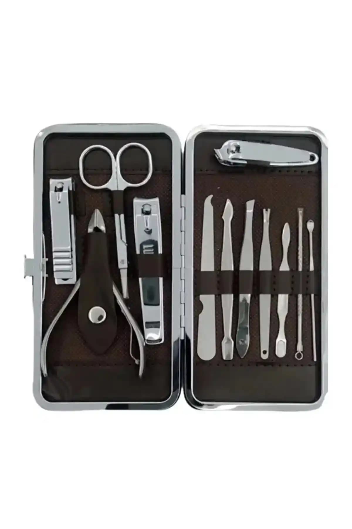 Kapsamlı Tırnak ve El Ayak Bakım Seti: Çok Amaçlı 12 Parça Kişisel Bakım Aracı