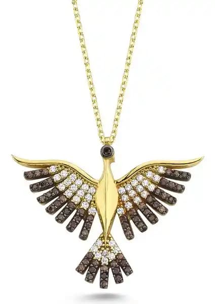 Kayra Mücevher Anka Kuşu Altın Kaplama Kolye: Şıklık ve Dayanıklılık Sunan Zarif Tasarım