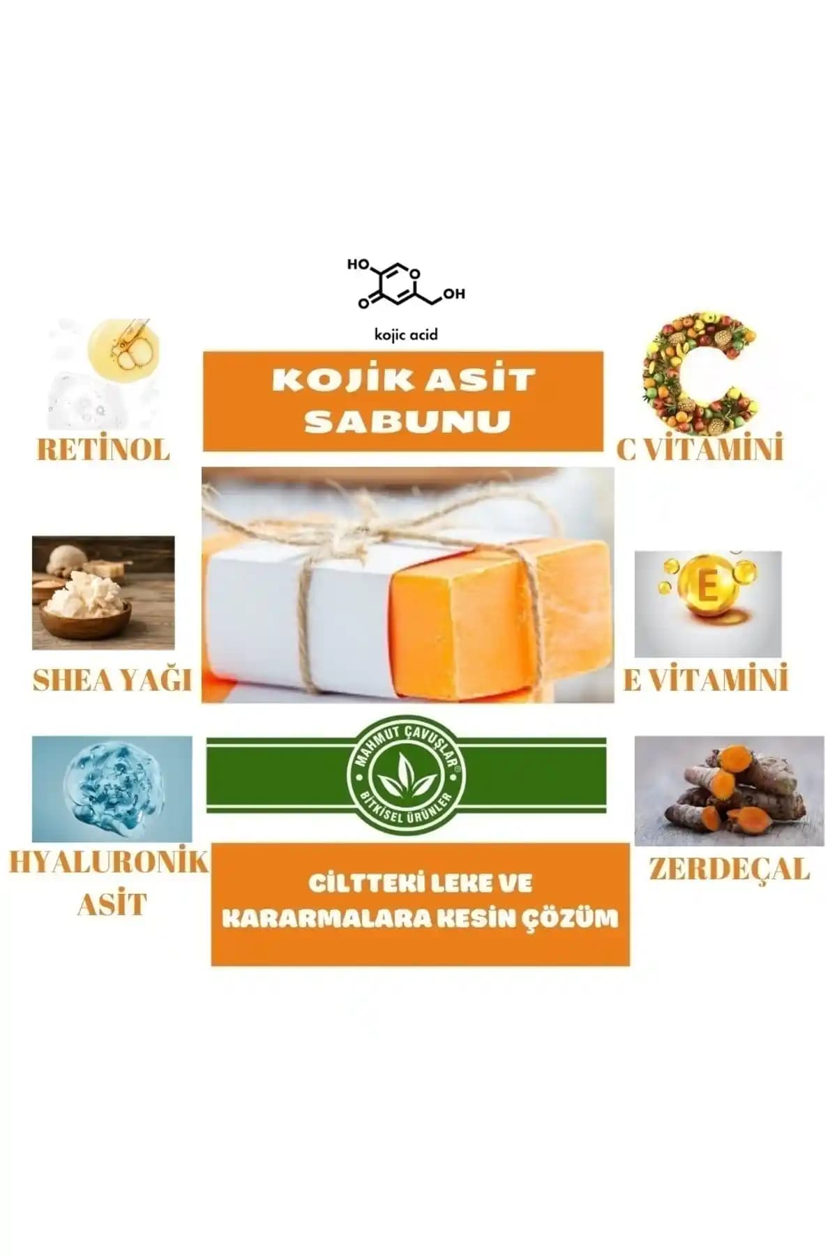 Kojik Asit ve Zerdeçallı Bitkisel Sabun ile Cilt Bakımında Yeni Dönem