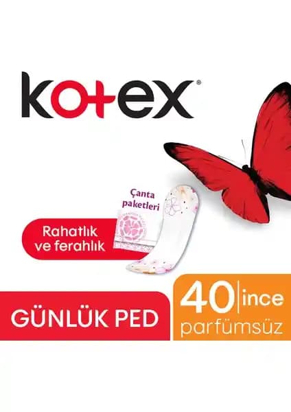 Kotex Lightdays Parfümsüz Günlük Ped: Hassas Ciltler İçin Güvenilir ve Konforlu Kullanım