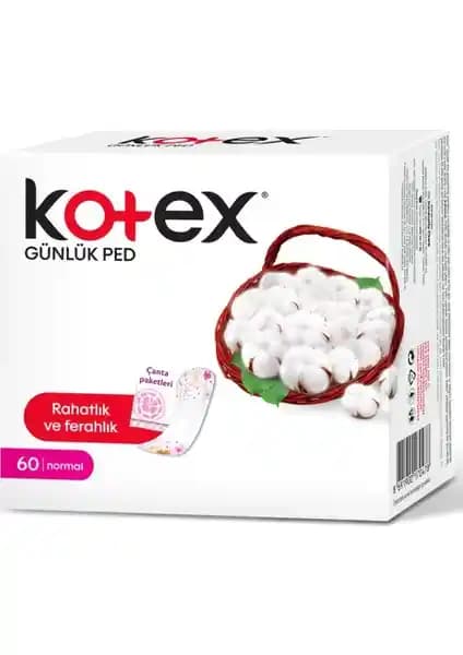 Kotex Normal Günlük Ped: Doğal ve Konforlu Günlük Hijyen Çözümü