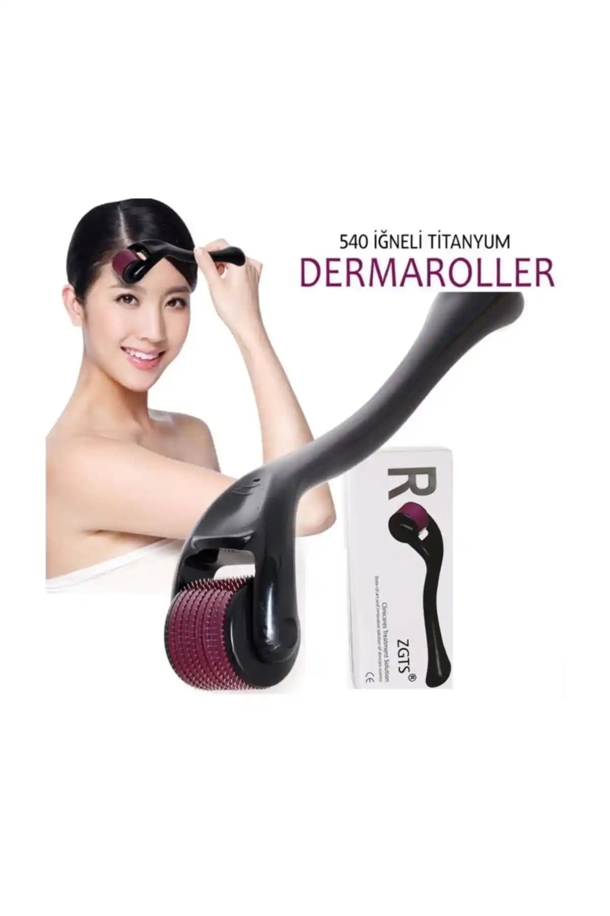 Kozmetik 1.50mm Zgts Dermaroller Masaj Aleti ile Cilt Yenileme ve Gençleştirme