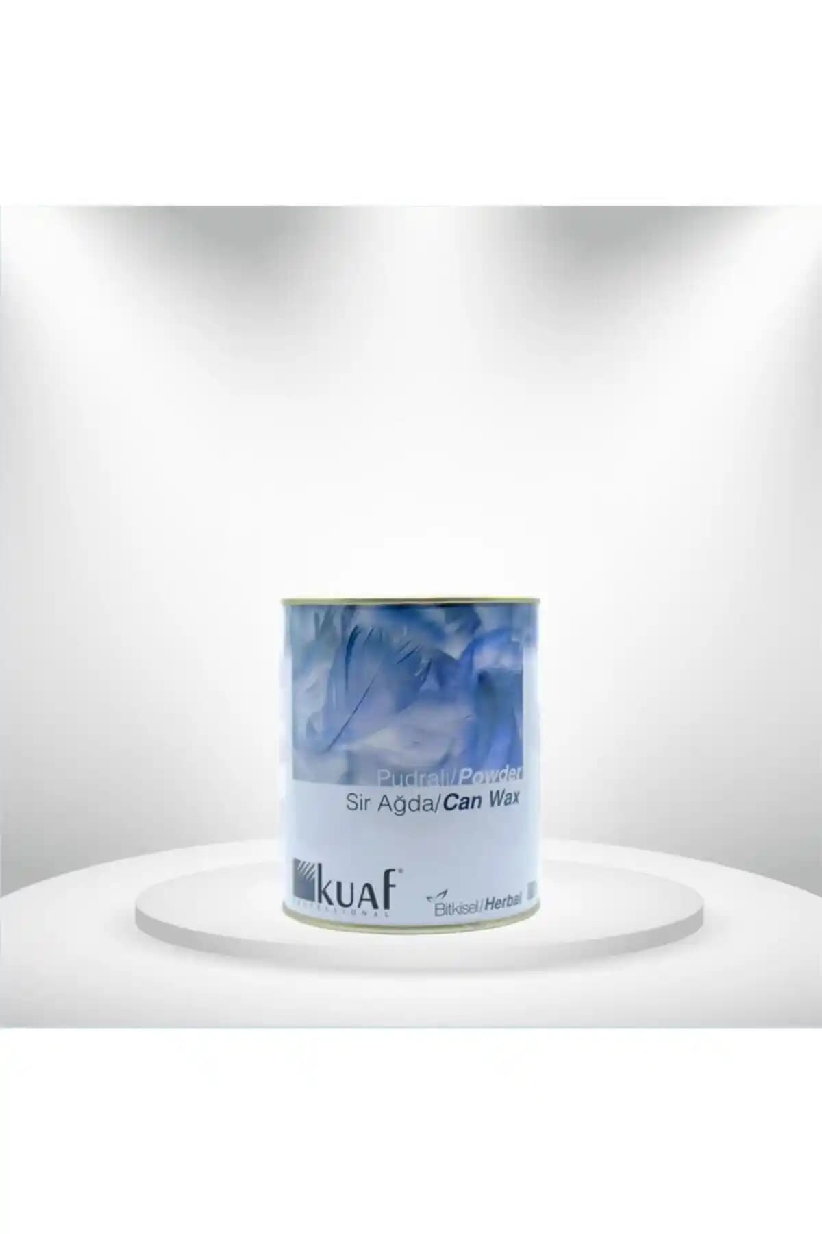 Kuaf Konserve Ağda Beyaz Pudralı 800 ml - Etkili ve Uzun Süreli Pürüzsüzlük Sağlayan Ağda