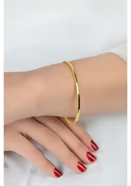 Kuyumcu Nurettin 6 Gram Oluklu Ajda Altın Bilezik Yatırım ve Günlük Kullanım İçin