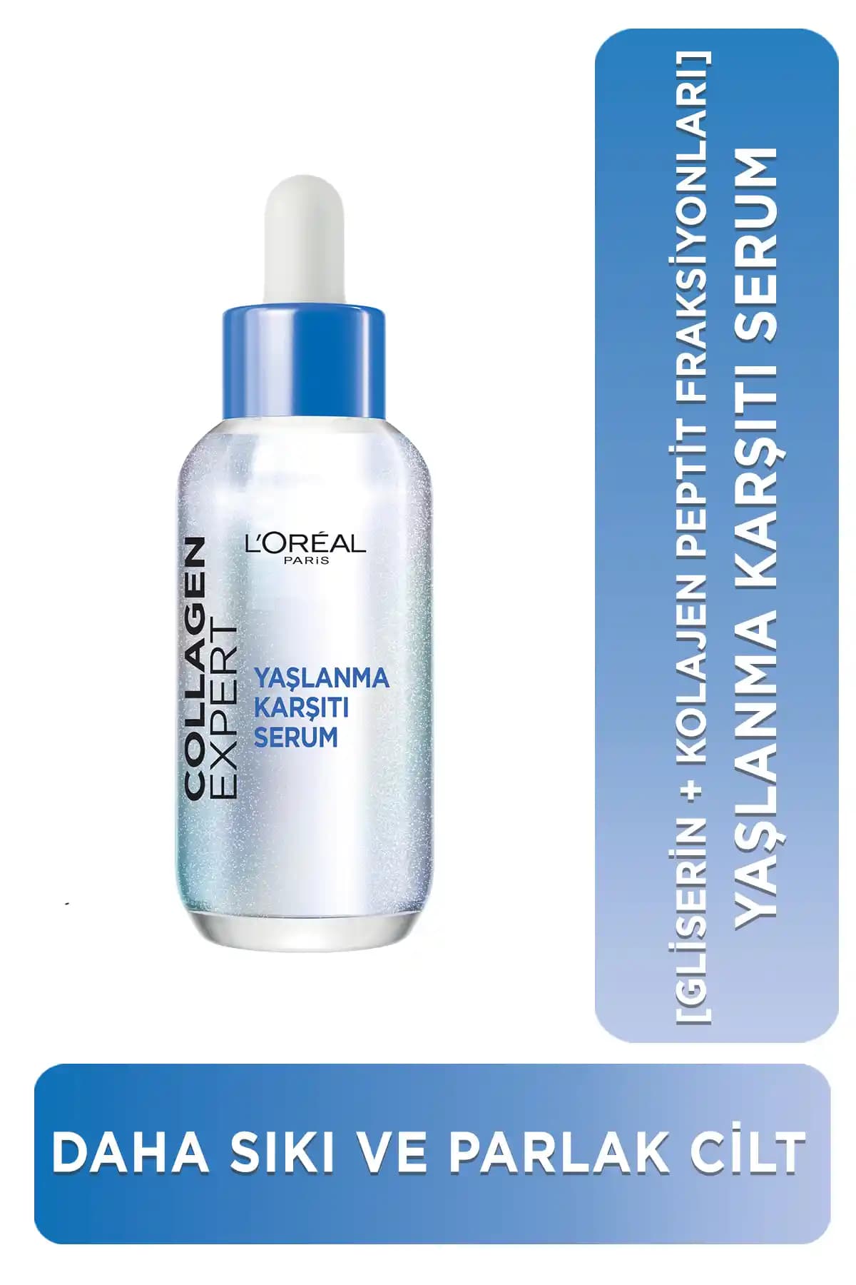 L'Oréal Paris Kolajen Expert Yaşlanma Karşıtı Serum: Cilt Gençleştirme ve Elastikiyet Artışı