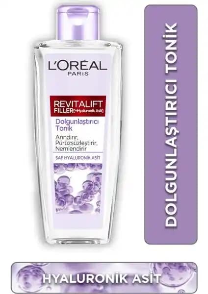 L'Oréal Paris Revitalift Filler Dolgunlaştırıcı Tonik: Cilt Dolgunluğu ve Parlaklık Artırıcı Etkili Ürün