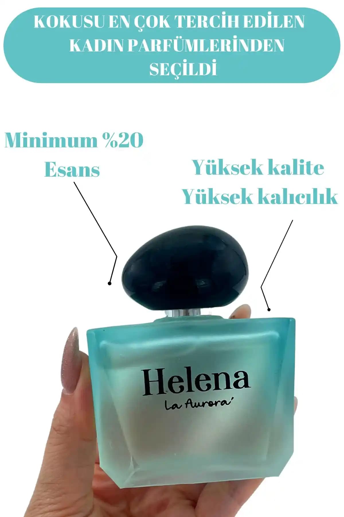 La Aurora Helena Kadın Parfümü: Kalıcı ve Zarif Çiçeksi Sitrus Kokusu