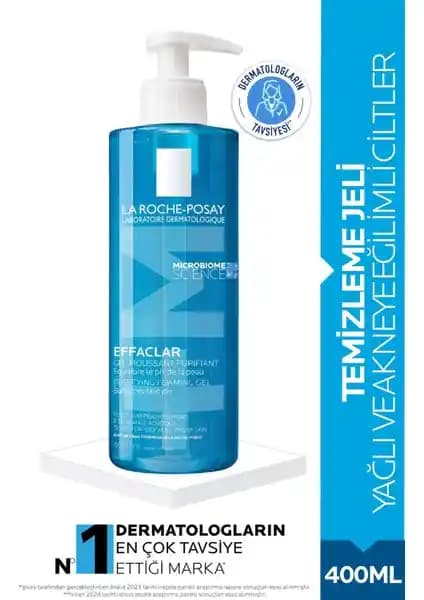 La Roche-Posay Effaclar Yüz Temizleme Jeli: Yağlı ve Akneye Eğilimli Ciltler İçin Etkili Temizlik Çözümü