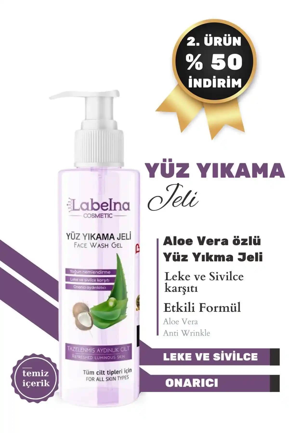 Labelna Kozmetik C Vitamini İçeren Akne ve Siyah Nokta Karşıtı Yüz Temizleme Jeli İncelemesi