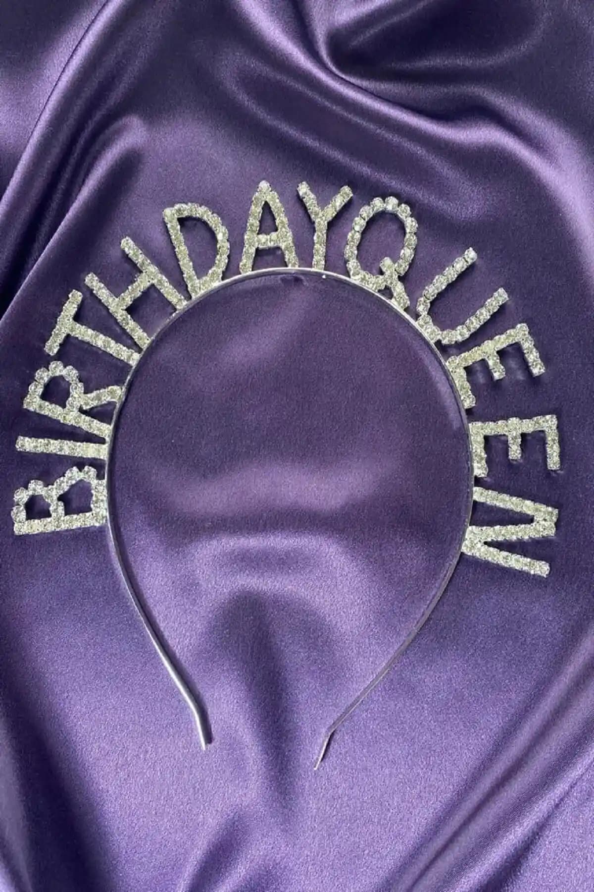 LADİN AKSESUAR Doğum Günü Taçı Zirkon Taşlı Şık ve Kaliteli Tasarım