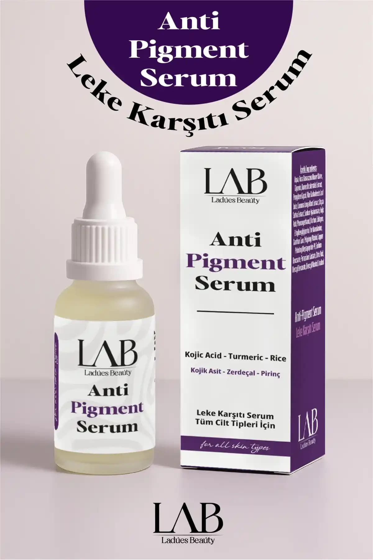 LADUES BEAUTY Lab Kojik Asit Zerdeçal Pirinç Etkili Leke Karşıtı Serum Özellikleri ve Kullanım Rehberi