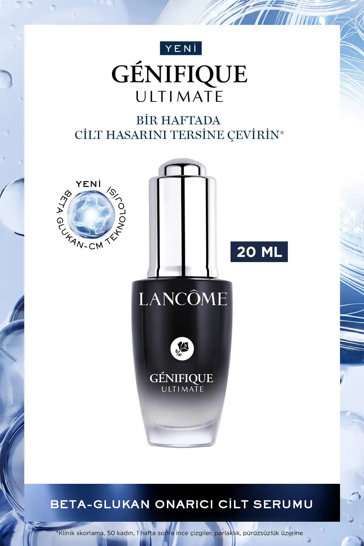 Lancome Genifique Ultimate Çift Onarım Serumu: Cilt Yenileme ve Onarımın Yeni Standardı