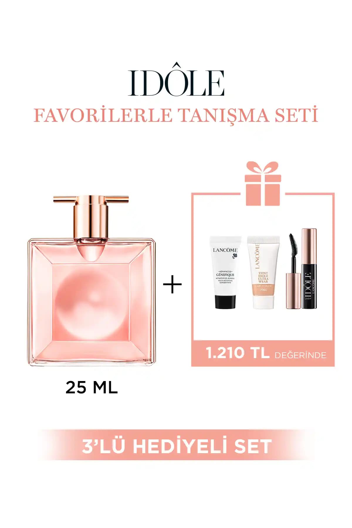 Lancome Idole Kadın Parfüm Seti: Kalıcı ve Zarif Çiçeksi Koku Deneyimi