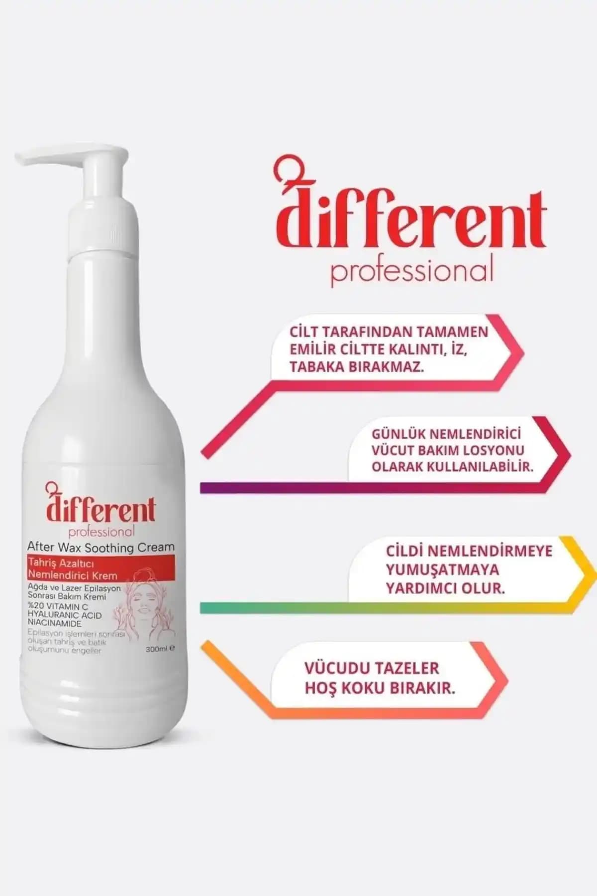 Lazer ve Ağda Sonrası Tahriş ve Leke Önleyici Nemlendirici Krem 300 ml