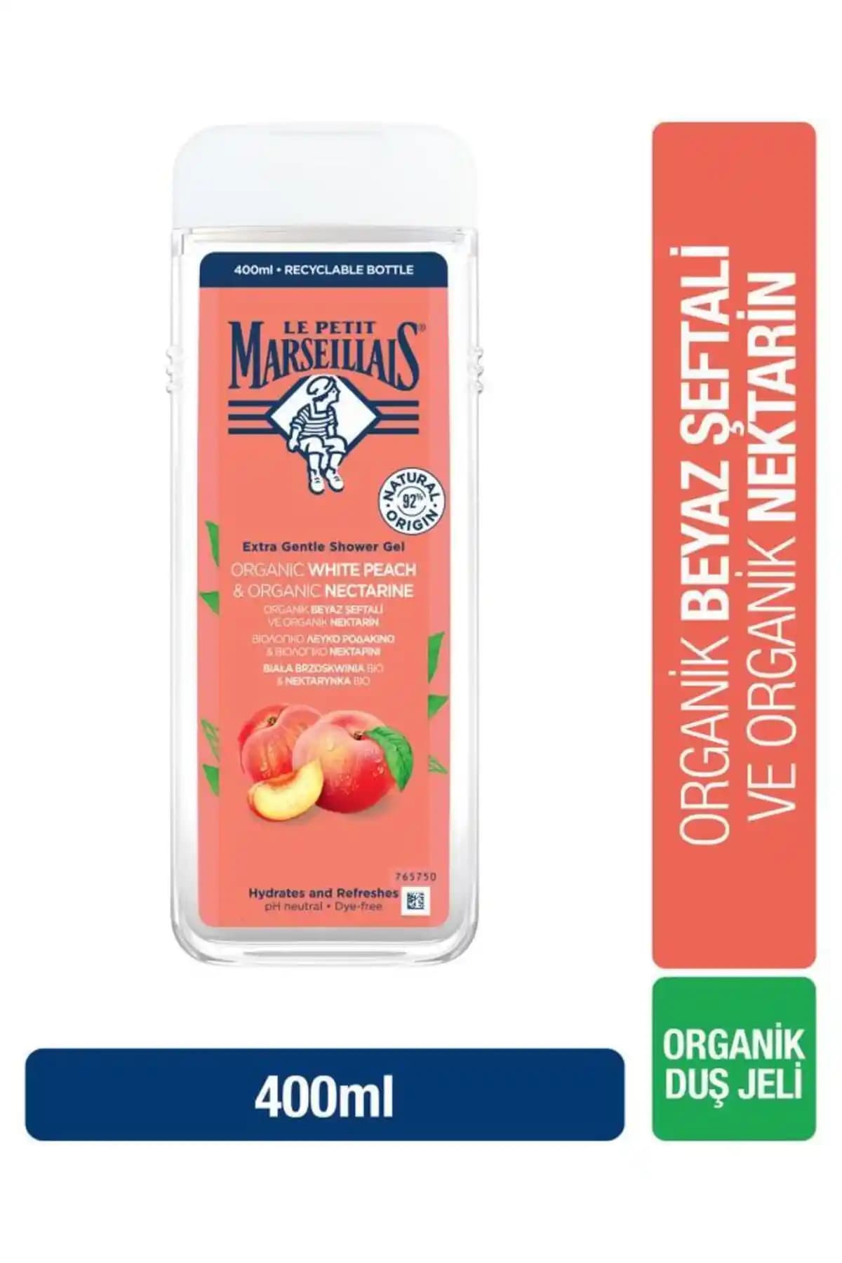 Le Petit Marseillais Şeftali ve Nektarin Duş Jeli: Ferahlatıcı ve Doğal Temizlik Deneyimi
