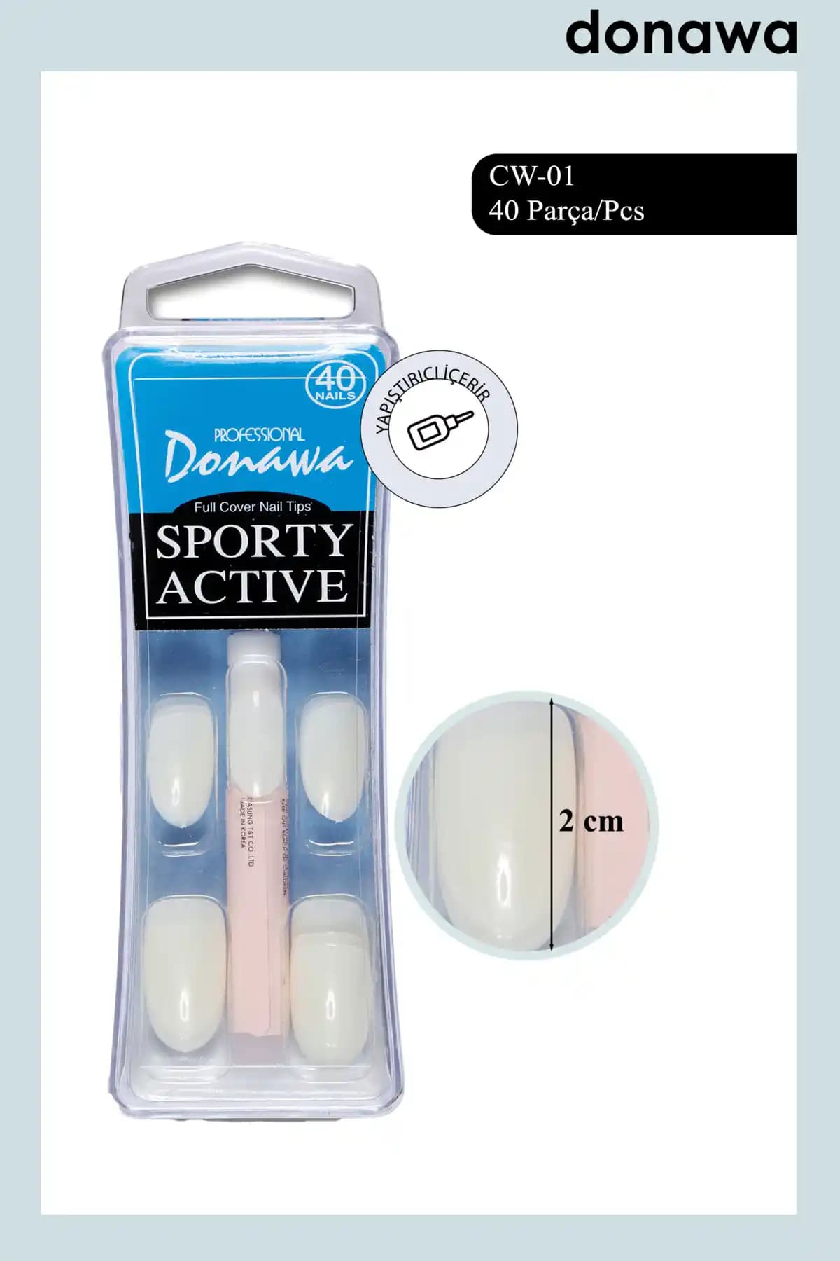 Lionesse Donawa Profesyonel Takma Tırnak Cw-01: Estetik ve Dayanıklı Tasarım