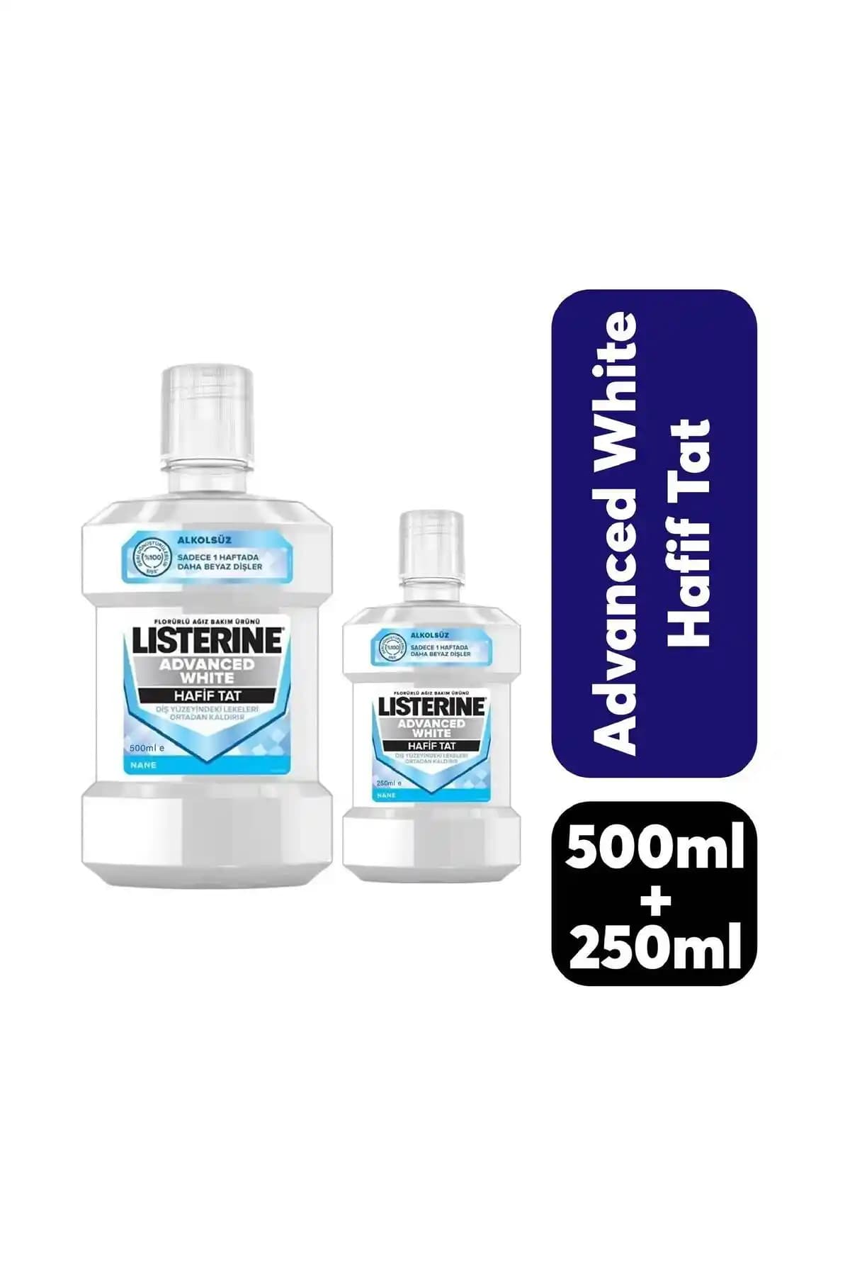 Listerine Advanced White ile Diş Beyazlatma ve Ağız Hijyeninde Yeni Dönem