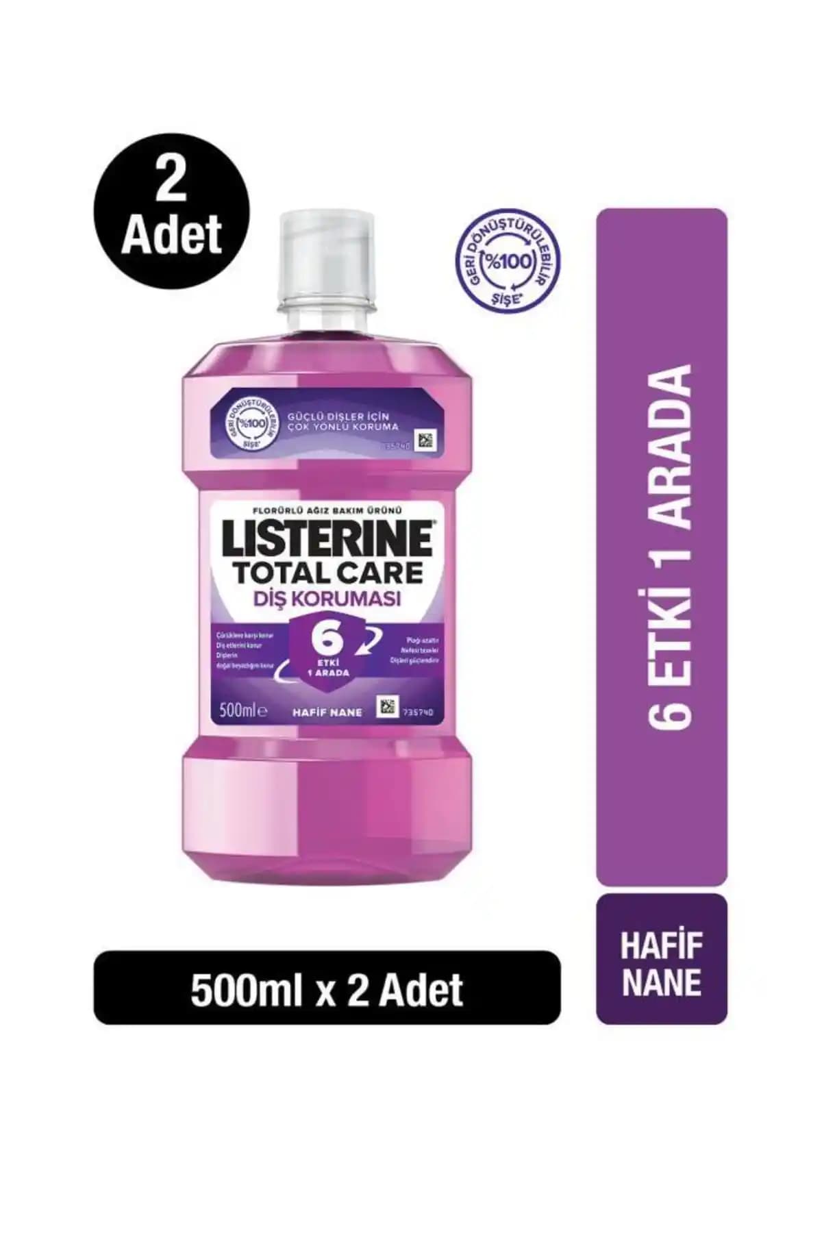 Listerine Total Care Ağız Bakım Suyu: Güçlü ve Etkili Ferahlatıcı Ağız Gargarası