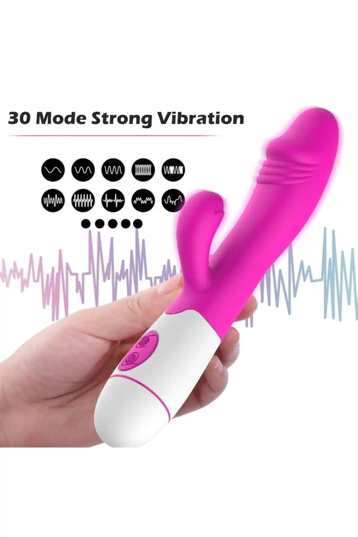 Lolita Shop 30 Titreşim Fonksiyonlu Çift Motorlu Esnek Silikon Vibratör Ürün Tanıtımı ve Özellikleri