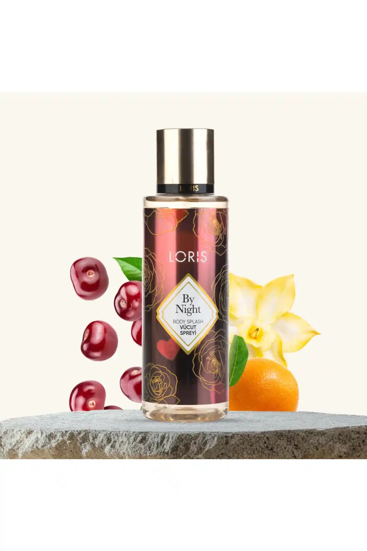 Loris By Night 250 ml Vücut Spreyi Ferahlatıcı ve Enerji Tazeleyen Kokusu