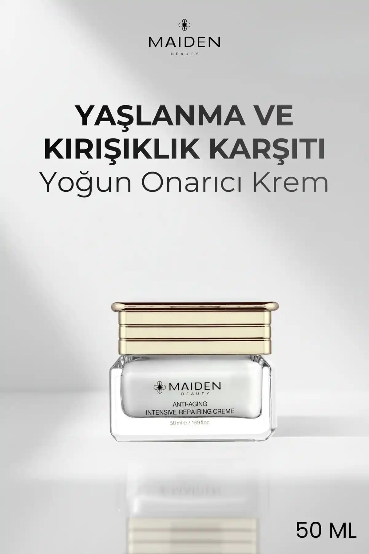 Maiden Beauty Yaşlanma ve Kırışıklık Karşıtı Krem: Cilt Yenileme ve Gençlik Işıltısı Sağlayan Etkili Formül