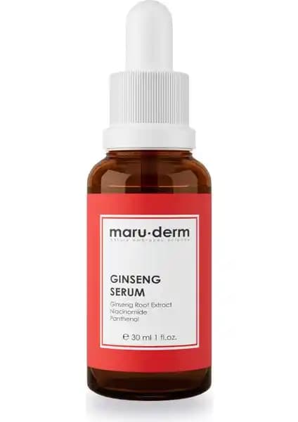 Maru.derm Ginseng Cilt Serumu: Doğal İçeriğiyle Sağlıklı ve Parlak Cilt İçin