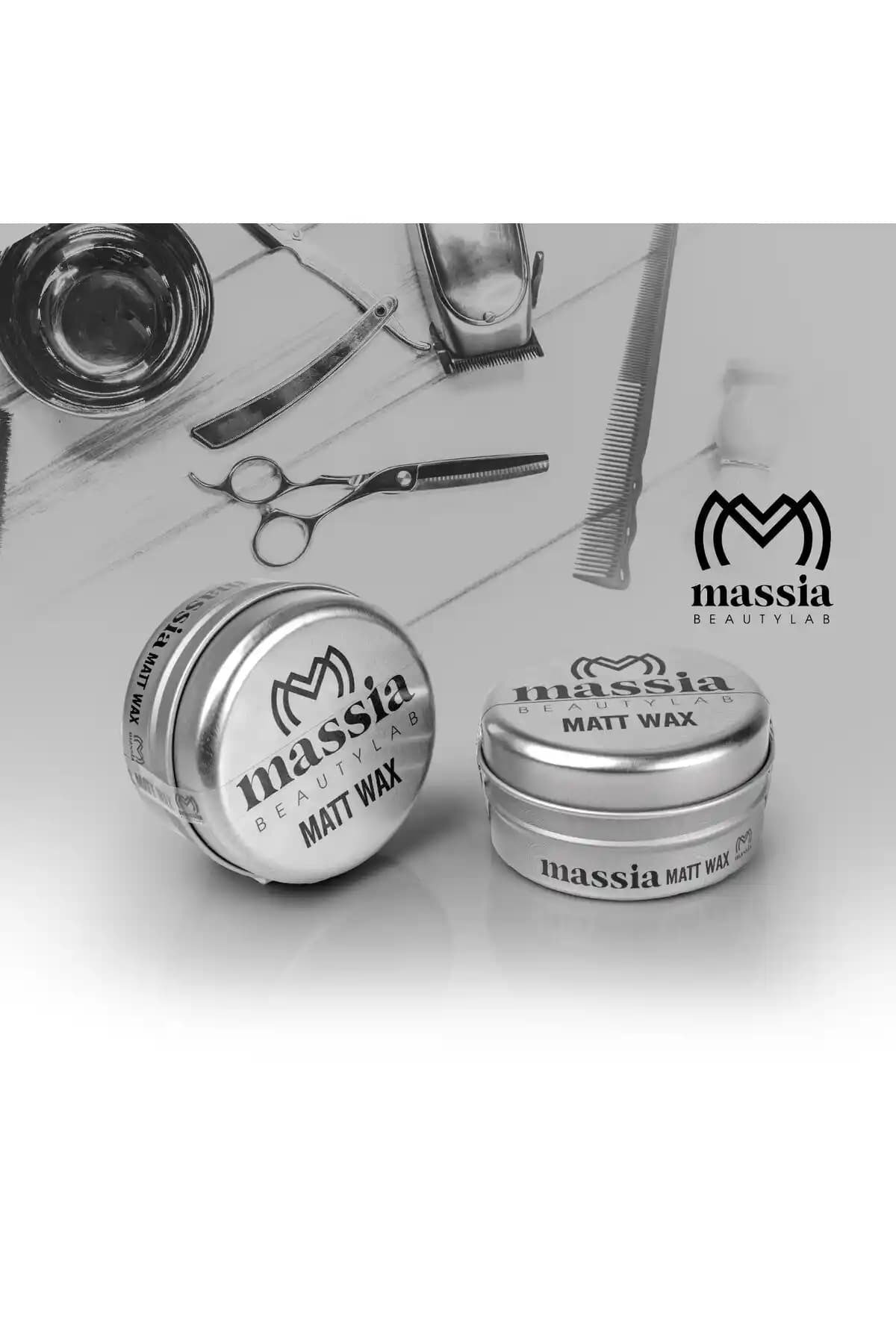 Massia BEAUTYLAB Saç Şekillendirici Krem Wax Doğal ve Etkili Saç Şekillendirme Çözümü