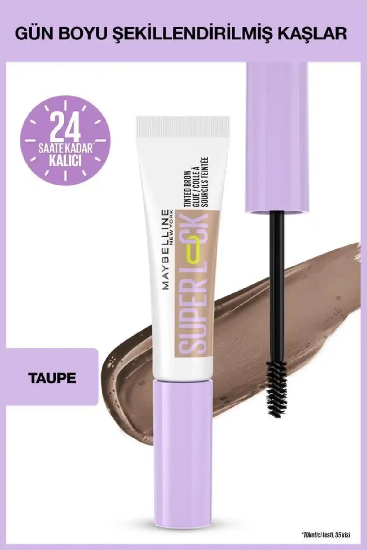 Maybelline New York Super Lock Brow Glue Kaş Sabitleyici Maskara İncelemesi ve Kullanım Rehberi