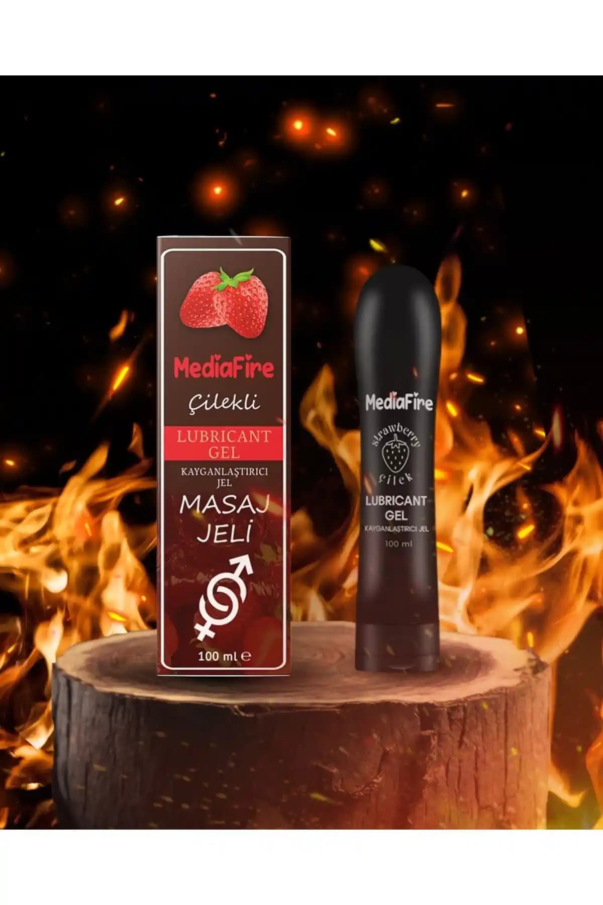 MediaFire Çilekli Kayganlaştırıcı Jel 100ml - Rahat ve Konforlu Kullanım İçin