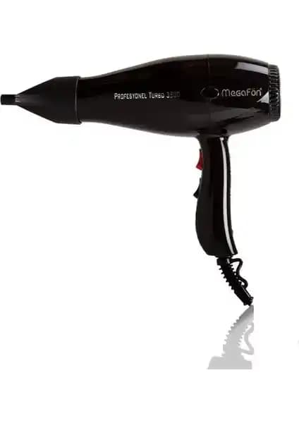 Megafön Profesyonel Turbo 3500 2300W Kuaför Fön Makinesi ile Hızlı ve Güçlü Saç Kurutma Deneyimi