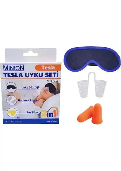 Minion Tesla Uyku Seti ile Daha Derin ve Rahat Uyku Deneyimi Sağlayın
