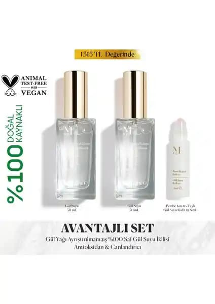 Misbahçe Limited Edition Gül Suyu ve Roll-On ile Doğal Güzellik ve Bakım Rehberi