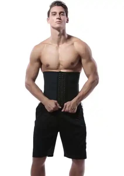 Mistirik Erkek Lateks Korse ile Bel ve Karın Bölgesinde Şekillendirme ve Toparlama Çözümü