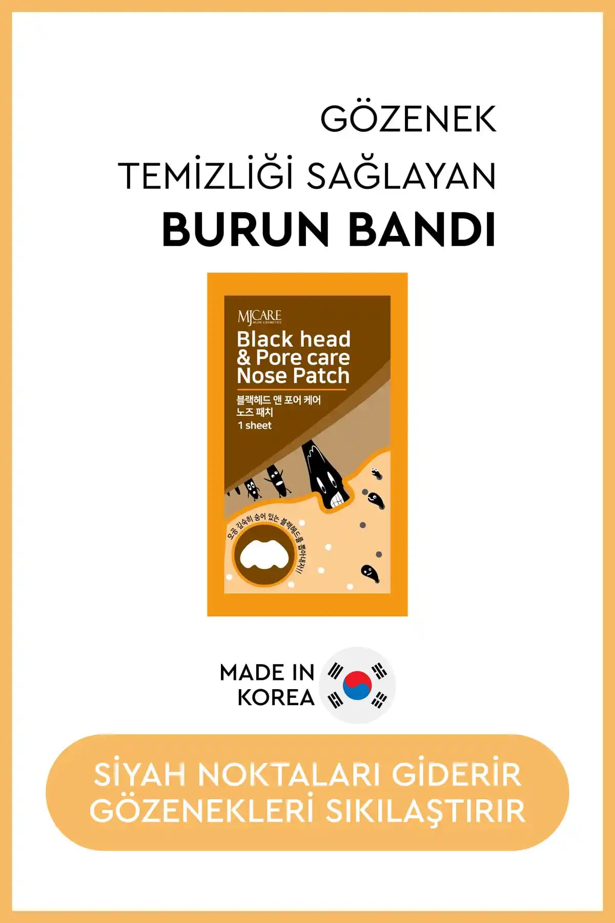 Mjcare Siyah Nokta ve Gözenek Bakımı İçin Burun Bandı Ürün İncelemesi ve Kullanım Rehberi