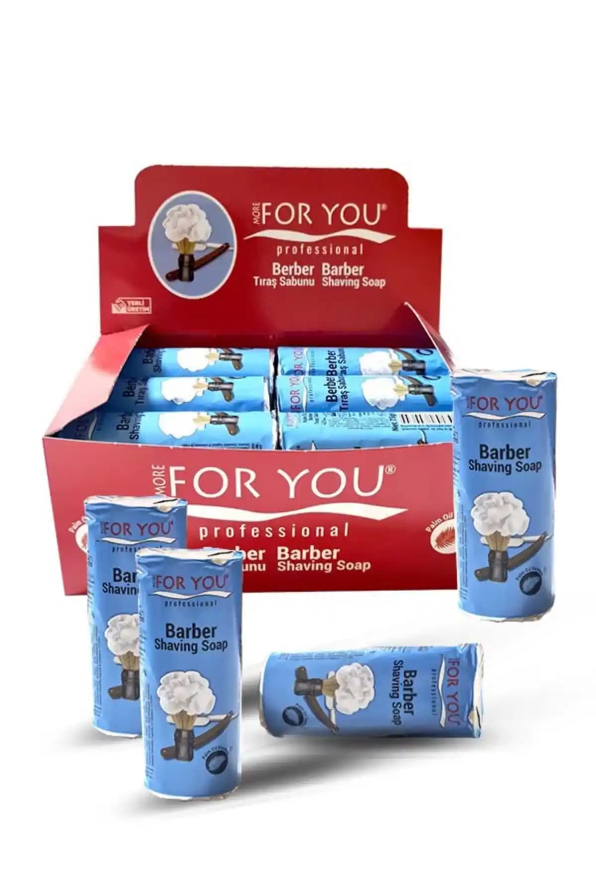 More For You Tıraş Sabunu 75 Gr X 12'li Kutu Organik ve Nemlendirici Özellikleriyle