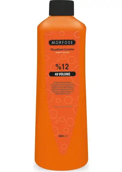 Morfose Oksidan Krem 1000 ml: Saç Renk Açma ve Tonlama İçin Güvenilir Profesyonel Ürün