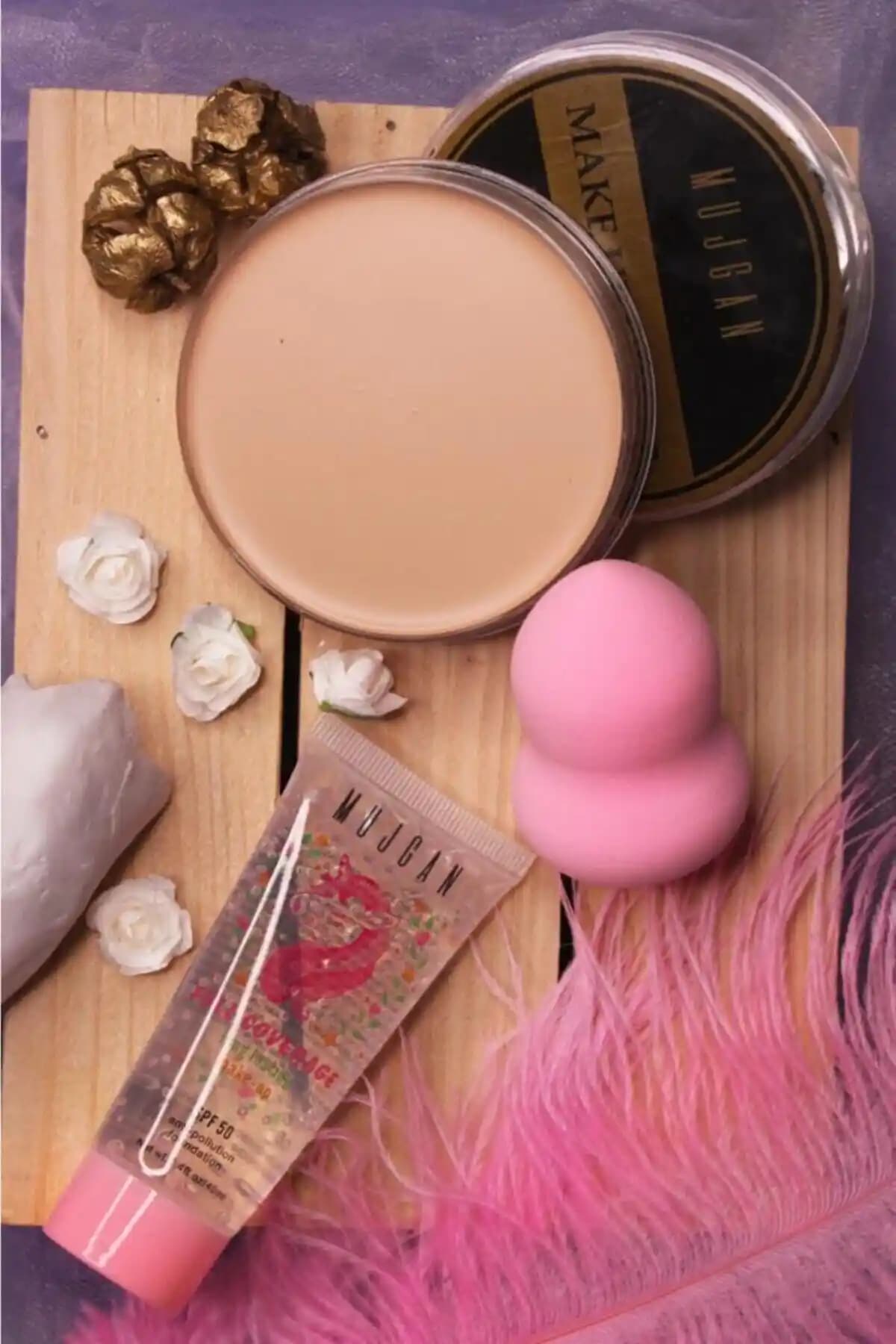 MUJGAN 3'lü Makyaj Seti: Profesyonel ve Günlük Kullanım İçin Uygun Makyaj Ürünü