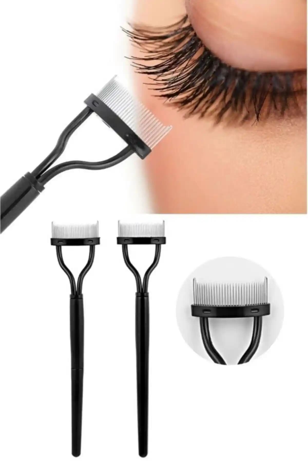 MUJGAN Kirpik Ayırıcı Aparat Siyah Ambalaj ile Doğal ve Hacimli Kirpikler Elde Edin