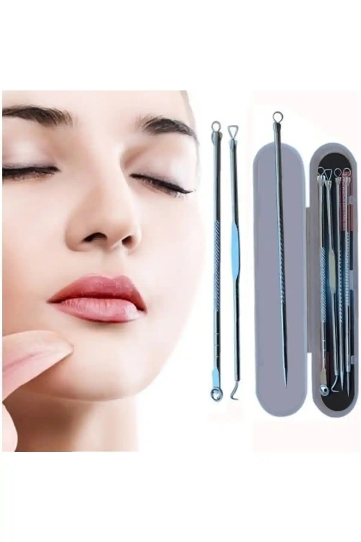 MUJGAN Paslanmaz Çelik Komedon Temizleme Setiyle Güvenli ve Etkili Cilt Bakımı